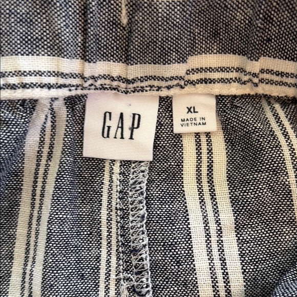 THE GAP MIXED LINEN PANTS. - Picture 3 of 4